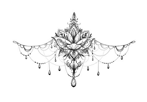 elegant sternum tattoos|871+ Sternum Tattoo Ideas in 2024